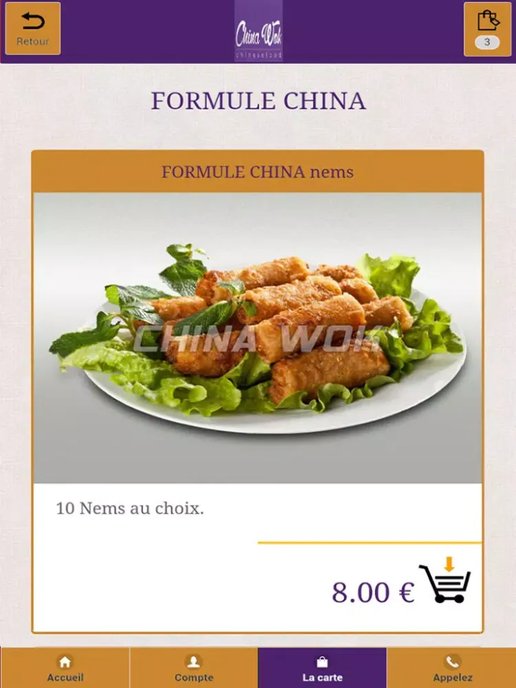 Capturas de pantalla de China Wok iPad 