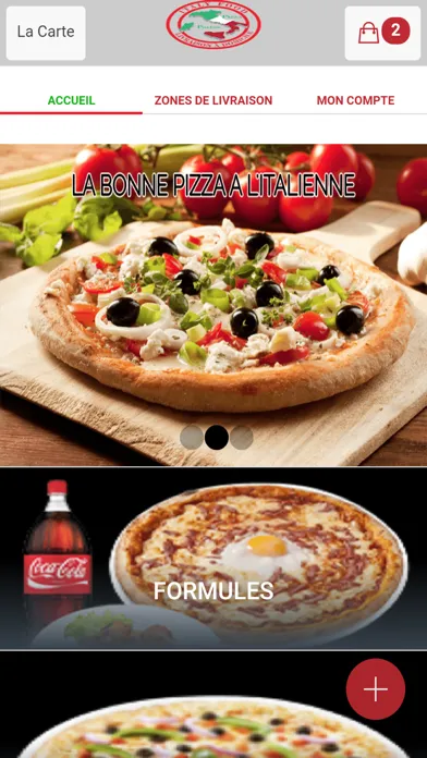 Capturas de tela do Italy Food