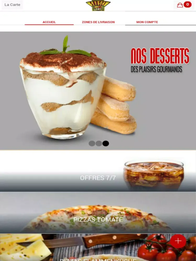 Sunset pizza iPad  Ekran Görüntüleri