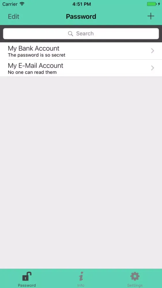 Скриншоты IPassword Manager