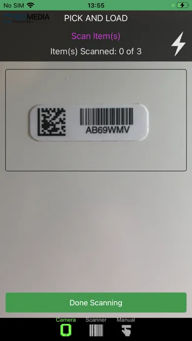 Tangkapan skrin Delivery Tool