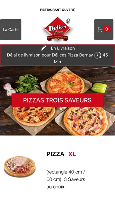 Délices Pizza应用截图