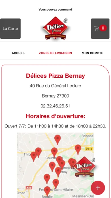 Délices Pizza应用截图