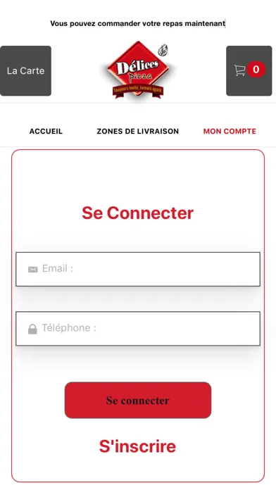 Délices Pizza应用截图