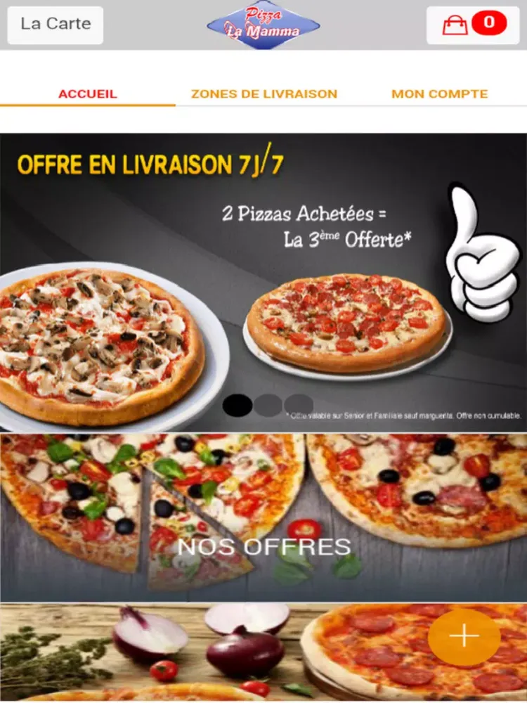 Screenshot di Pizza La Mamma iPad 