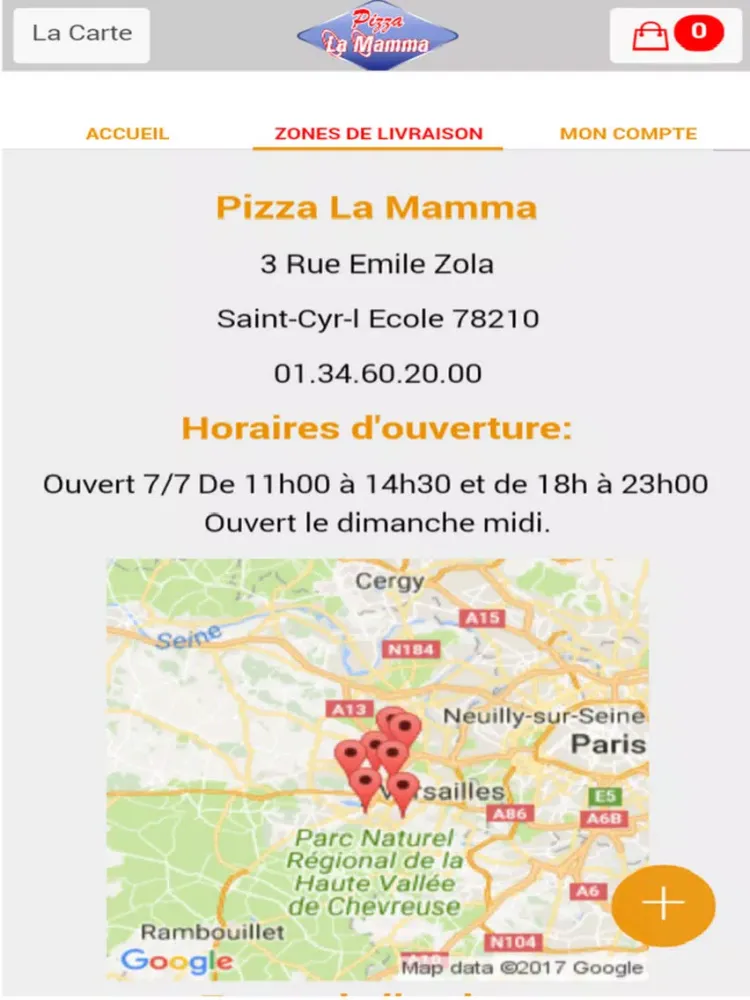 Screenshot di Pizza La Mamma iPad 