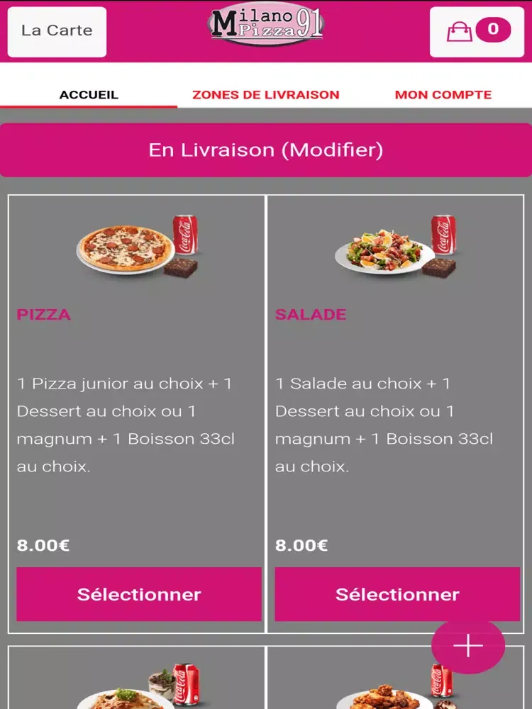 Pizza Milano 91 Ris-Orangis iPad  스크린샷
