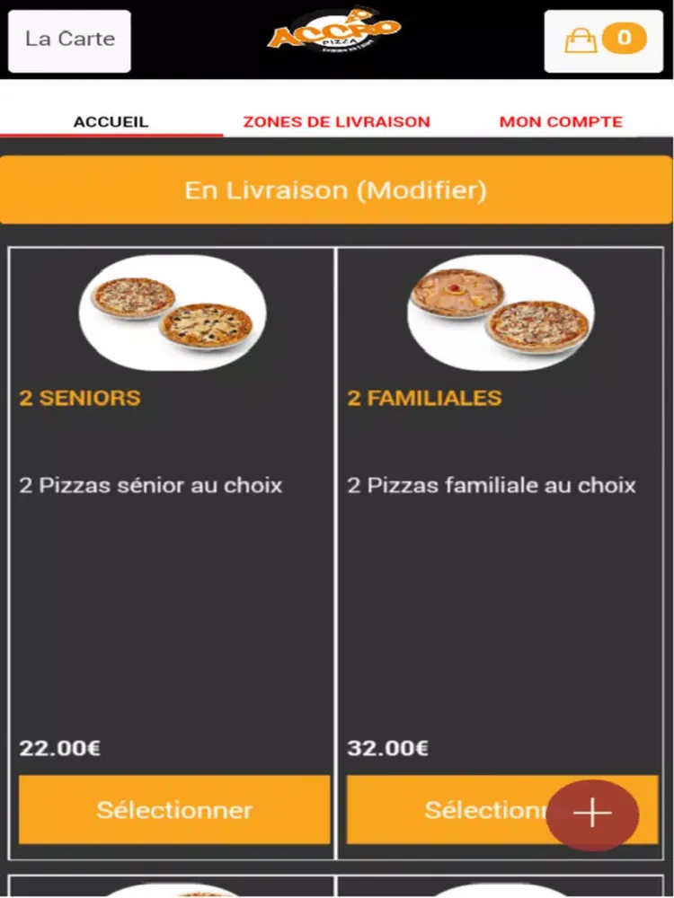 ภาพหน้าจอของ Accro Pizza iPad 
