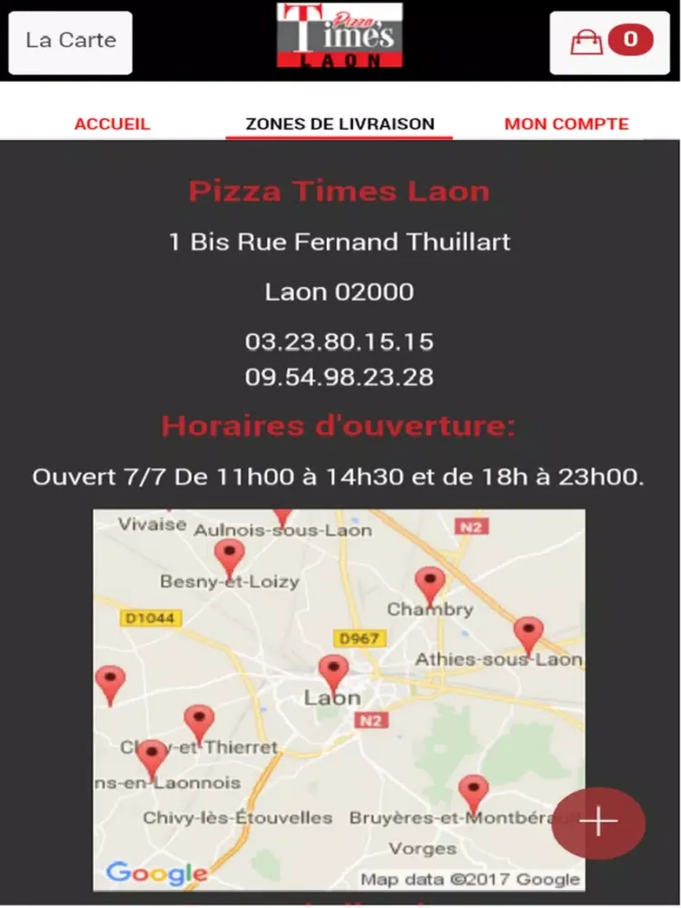 La Pizza Dinapoli 45 iPad  Screenshots