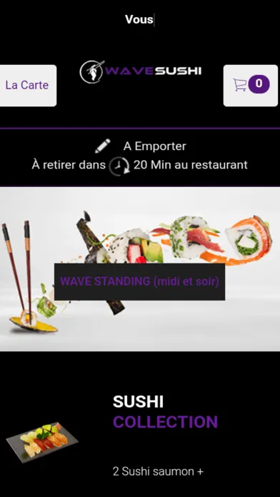 Capturas de pantalla de Wave Sushi Lieusaint
