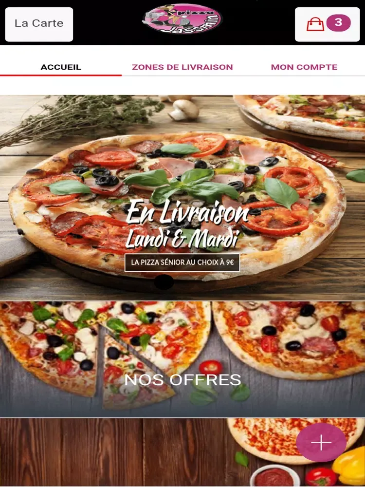 Скриншоты Pizza Jassmin iPad 