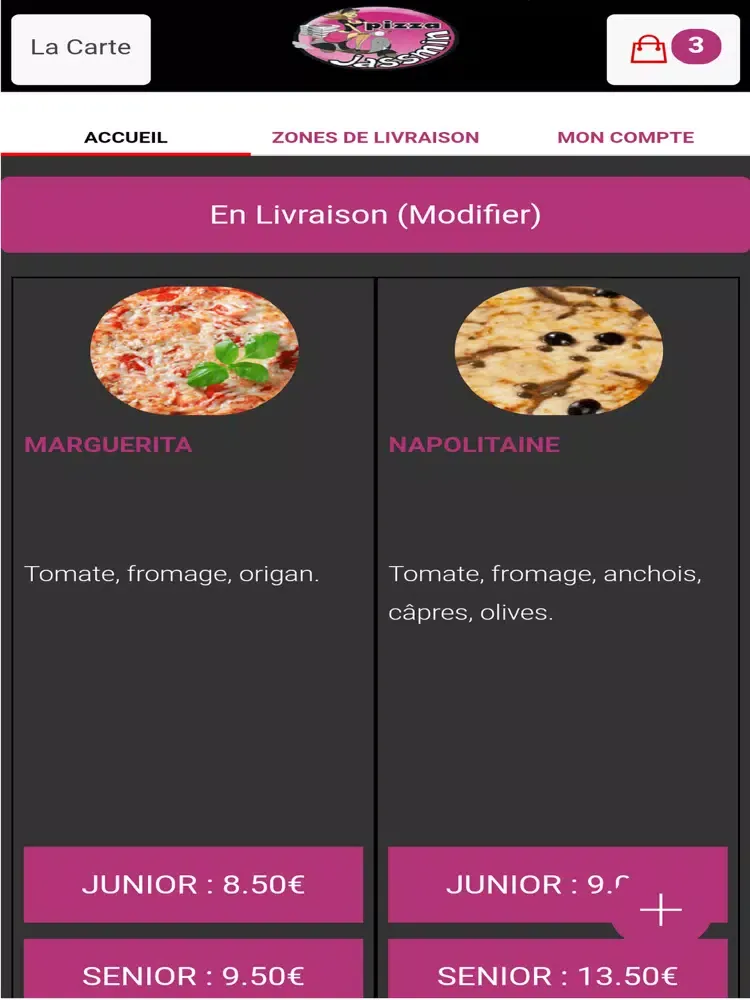 Скриншоты Pizza Jassmin iPad 