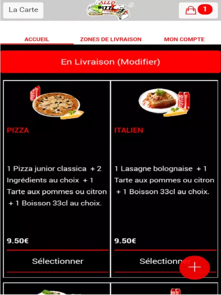 Скриншоты Allo Pizza Plus Plaisir. iPad 