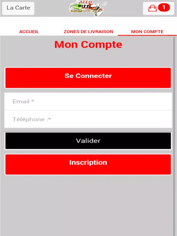 Скриншоты Allo Pizza Plus Plaisir. iPad 