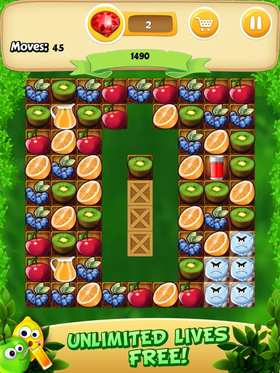 Fruit Bump iPad  스크린샷