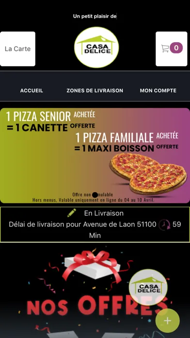 Zrzuty ekranu Casa Delice Reims