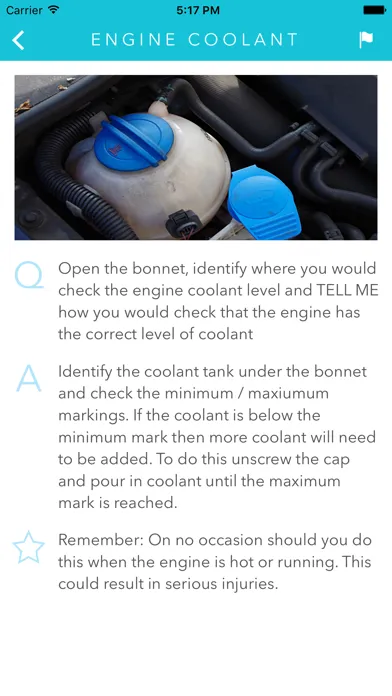 Tangkapan skrin Show Me Tell Me Lite - Practical Driving Test