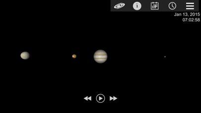 Tangkapan layar Jupiter Simulator