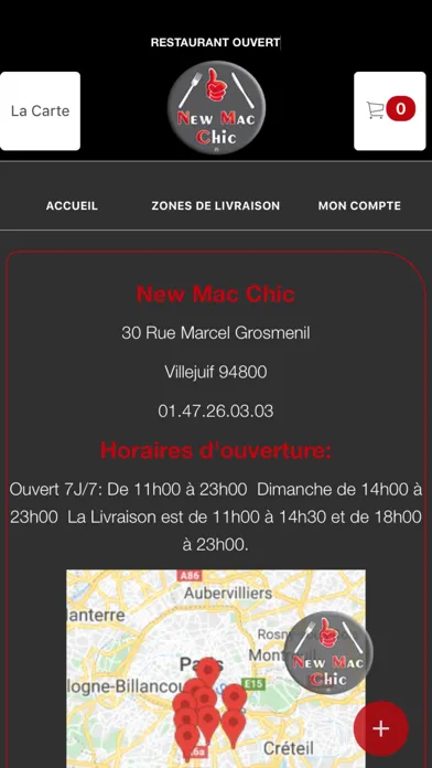 Ảnh chụp màn hình của New Mac Chic