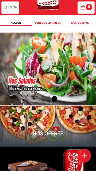 Captures d'écran de Presto pizza 94