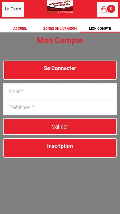 Captures d'écran de Presto pizza 94