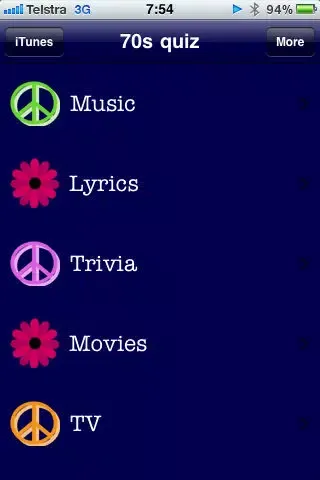 Скриншоты 70s Quiz LIte