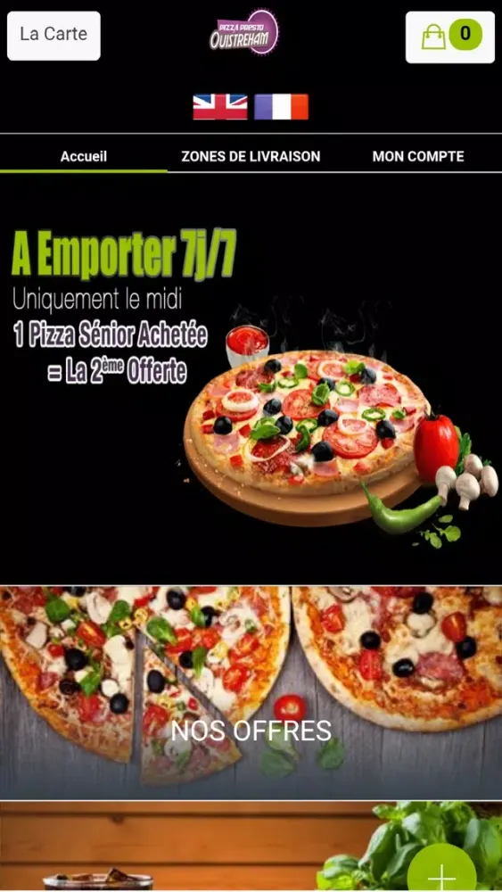 Pizza Presto Ouistreham স্ক্রিনশট