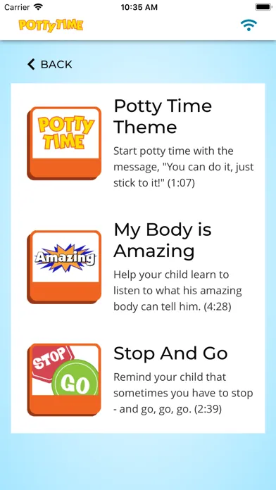 Скриншоты Potty Training Time