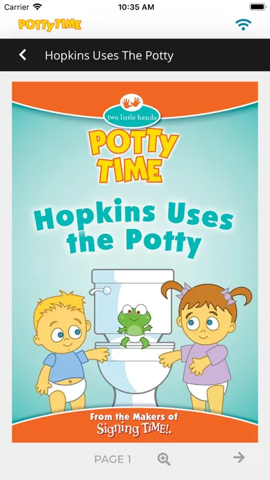 Скриншоты Potty Training Time