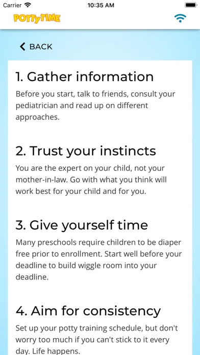 Скриншоты Potty Training Time