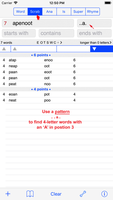 English Words Finder PRO スクリーンショット