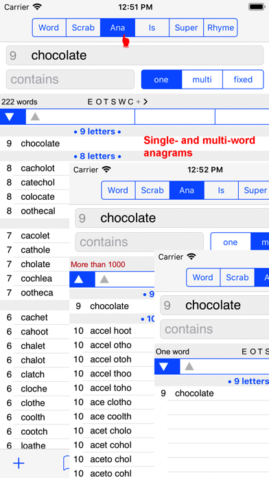 English Words Finder PRO スクリーンショット