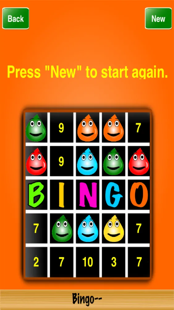 Tangkapan layar Bingo--
