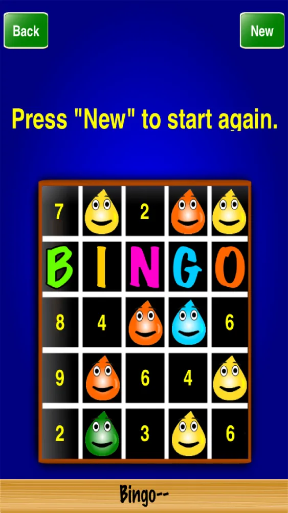 Tangkapan layar Bingo--