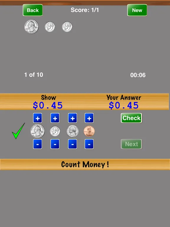 Capturas de pantalla de Count Money ! iPad 