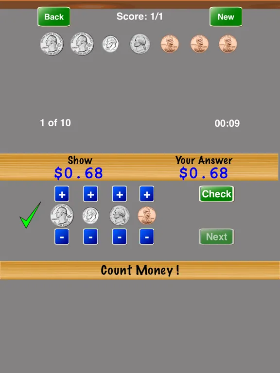 Capturas de pantalla de Count Money ! iPad 