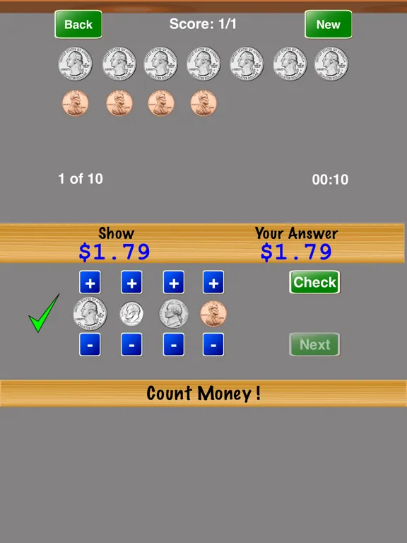 Capturas de pantalla de Count Money ! iPad 