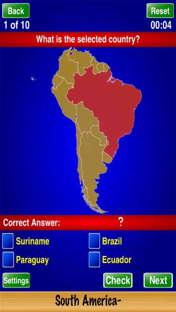 South America- स्क्रीनशॉट