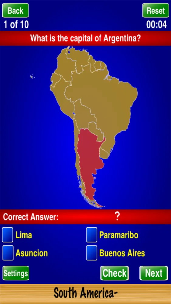 South America- स्क्रीनशॉट