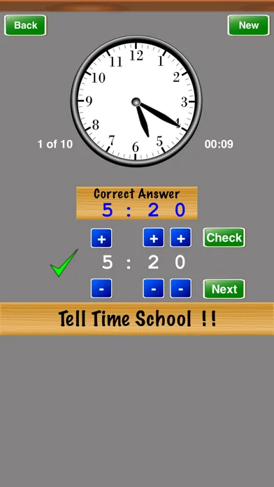 Tell Time School ! ! سکرین شاٹس