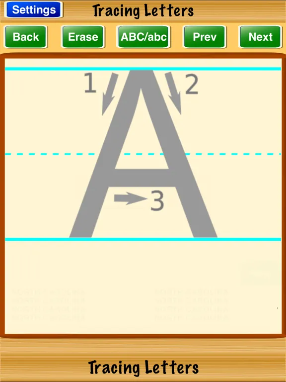 Tracing Letters iPad 应用截图