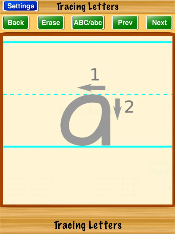 Tracing Letters iPad 应用截图