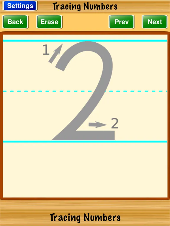 Zrzuty ekranu Tracing Numbers iPad 