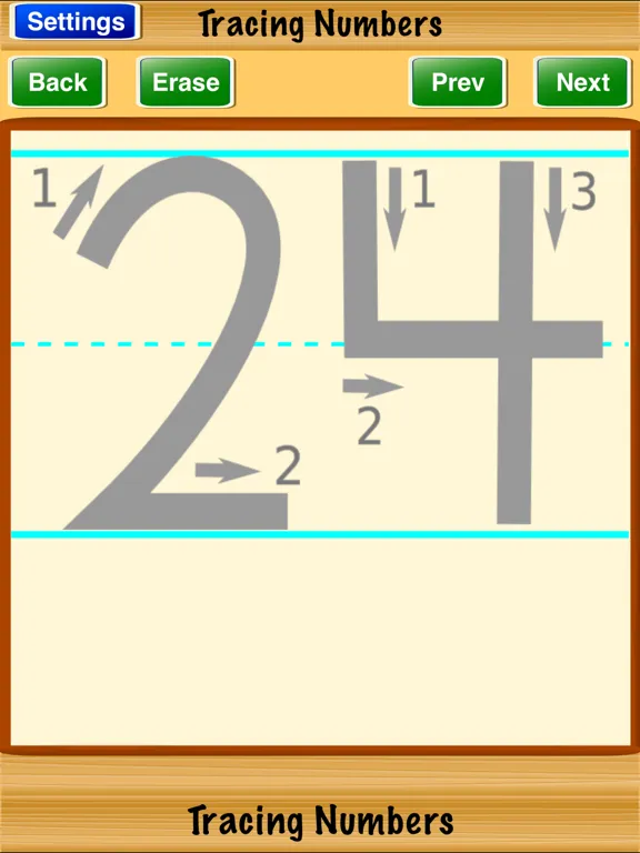 Zrzuty ekranu Tracing Numbers iPad 
