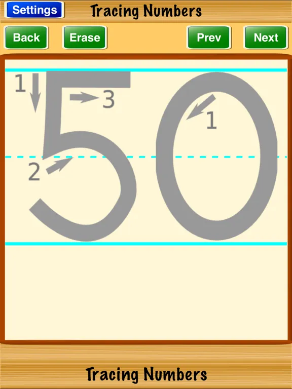 Zrzuty ekranu Tracing Numbers iPad 