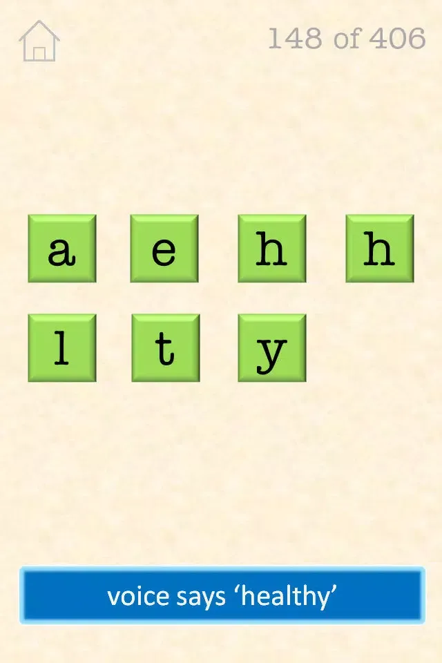 Capturas de tela do 7 Letter Spelling FREE
