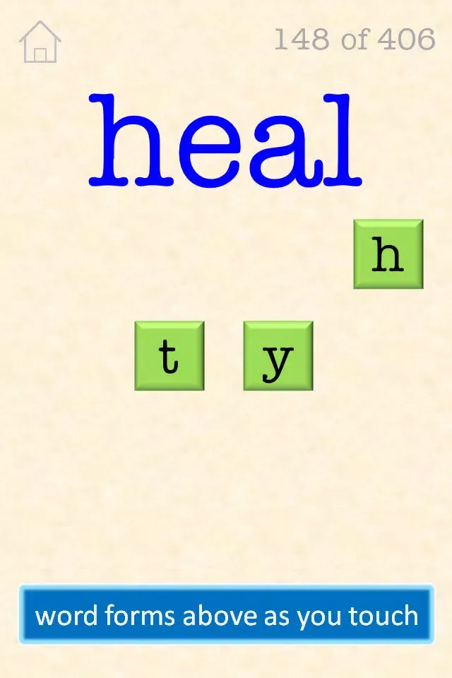 Capturas de tela do 7 Letter Spelling FREE