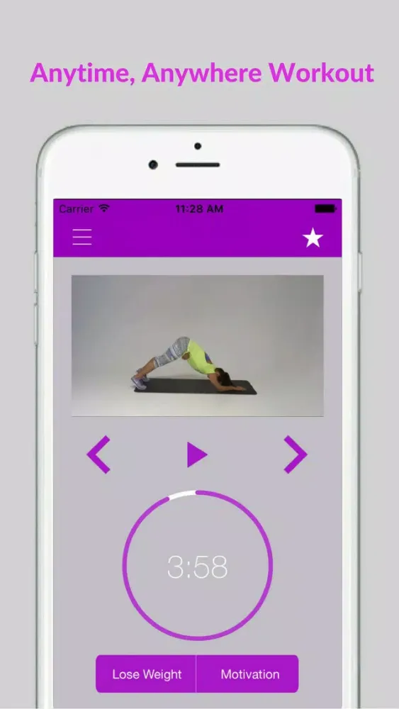 Capturas de tela do Flat Stomach Workouts Belly Fat Trainer Exercises
