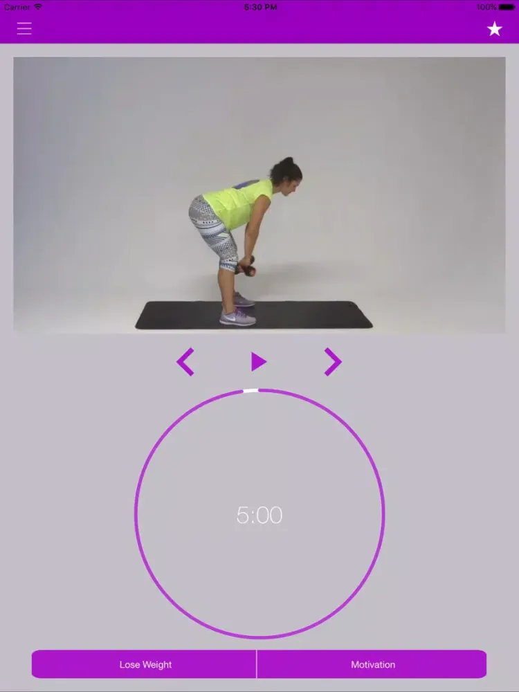 Dumbbell Body Exercises Training Workouts Routine iPad  スクリーンショット