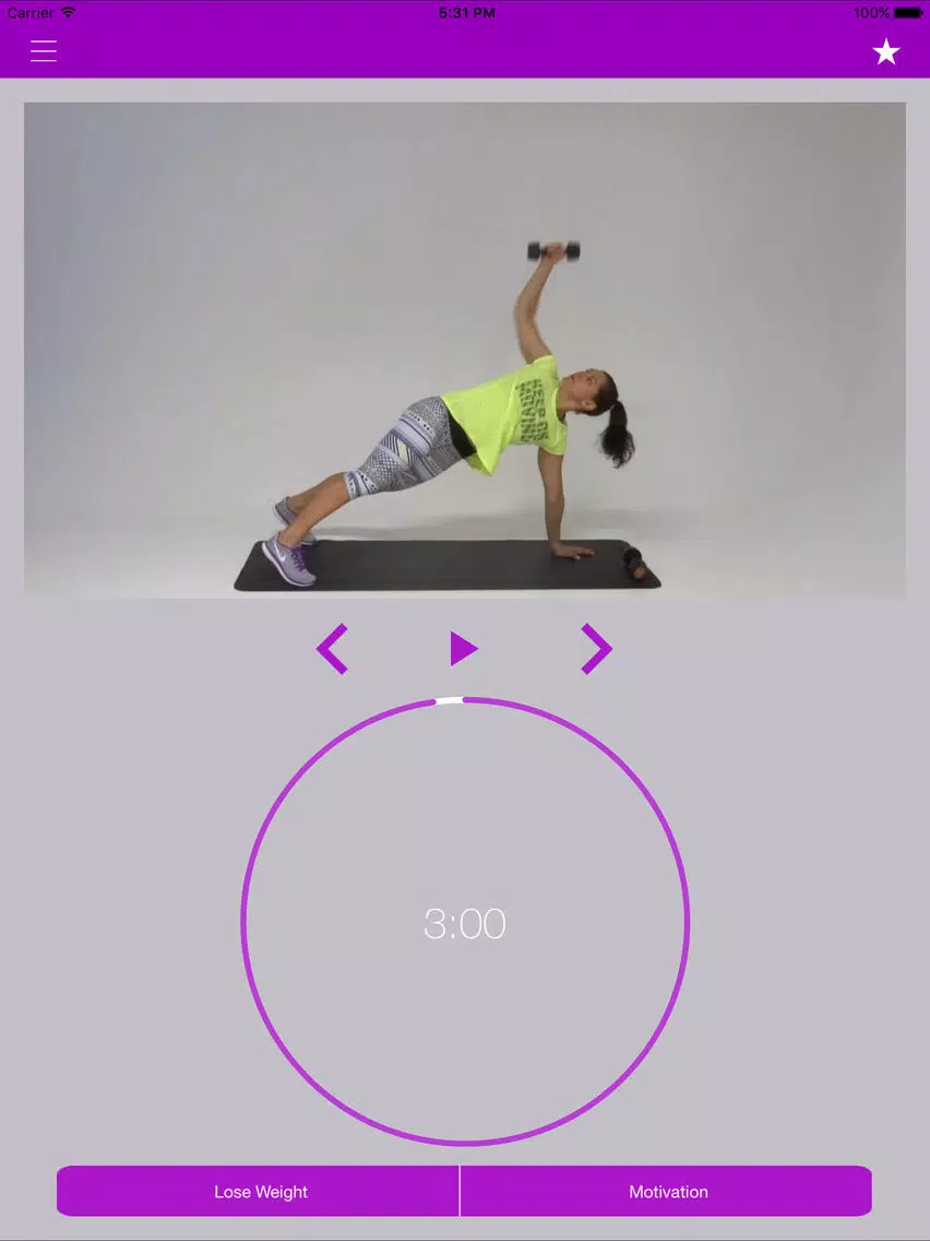 Dumbbell Body Exercises Training Workouts Routine iPad  Screenshots